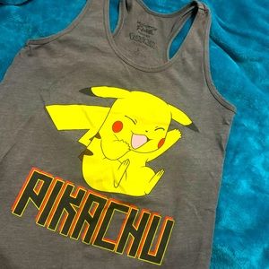 Pikachu Pokémon Racerback Tank